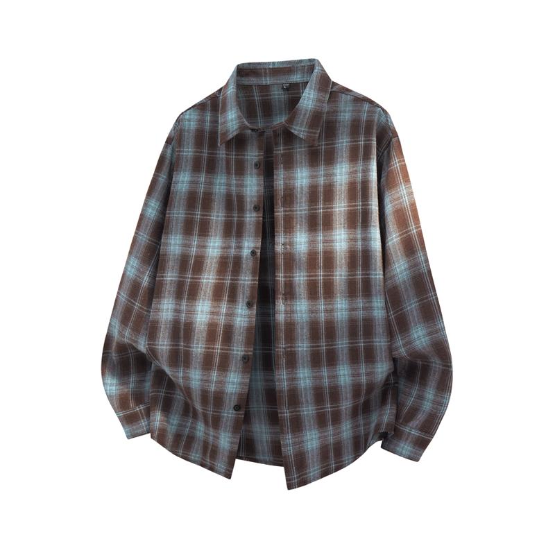 Autumn Men's Shirt, Men's Coat, Men's Loose Casual Shirt