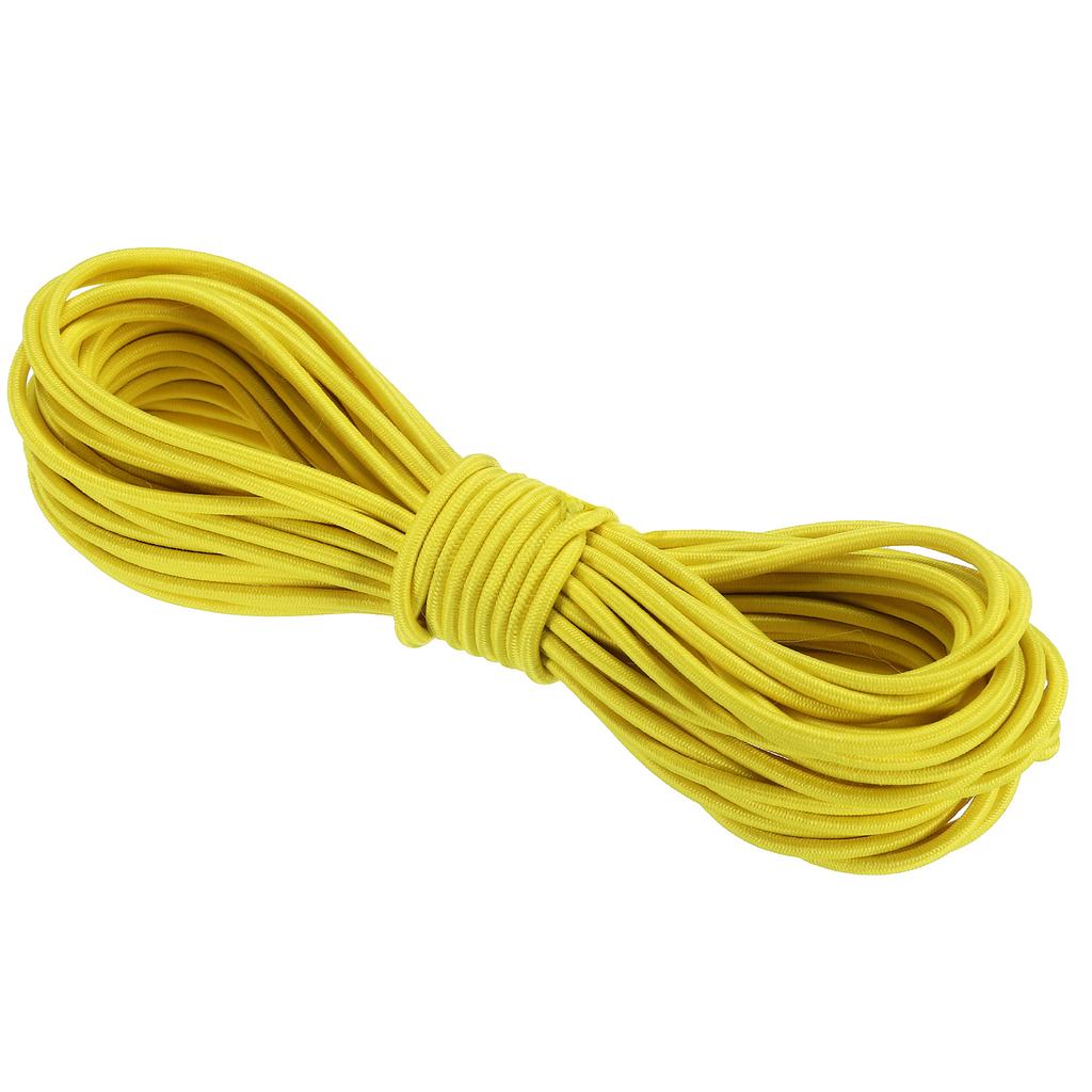 11 Yards Bungee Cord Elastic Cord Heavy Stretch String Rope 1/8"  for Crafting DIY Sewing Hook Straps Camping Tie Down Strap