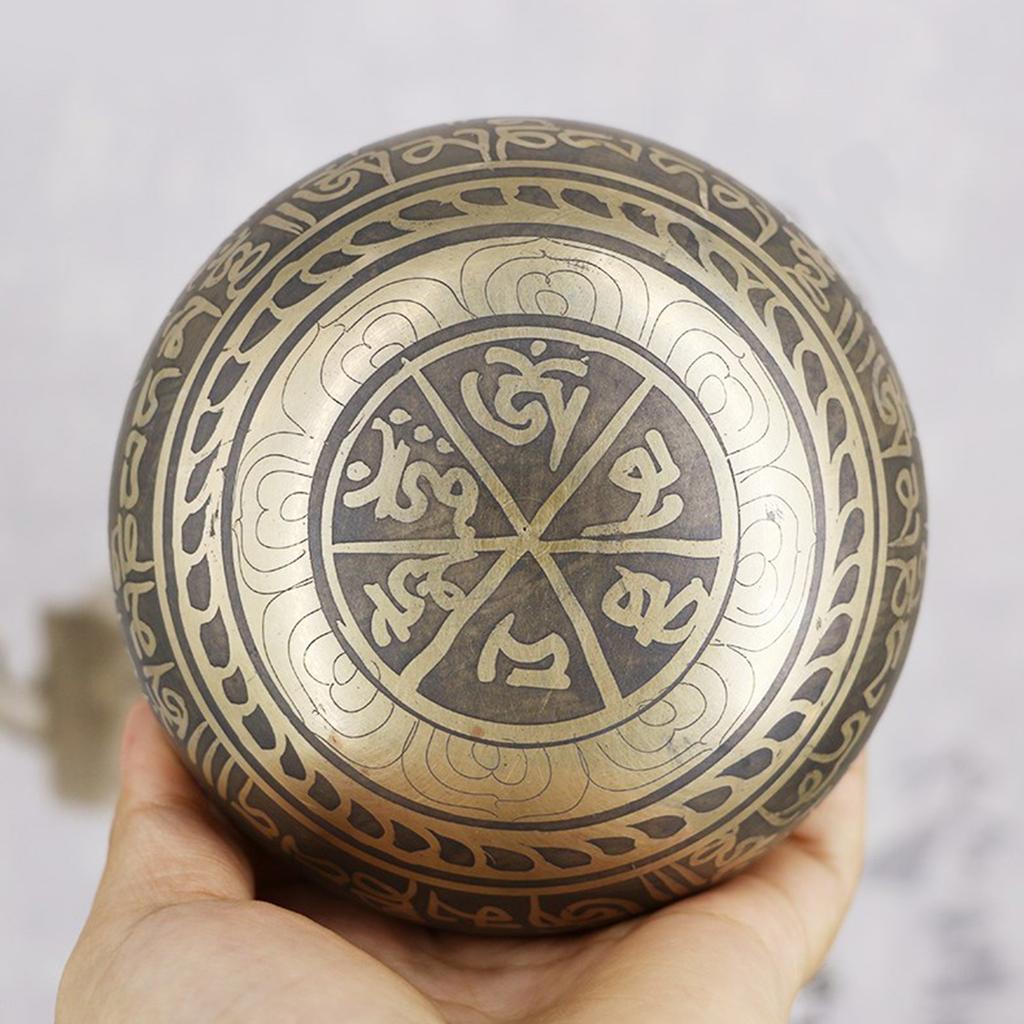 Bol pentru cântând tibetan Yoga- Meditație Vindecător Sun Masaj Autentic Handmade Meditation Healing Sound