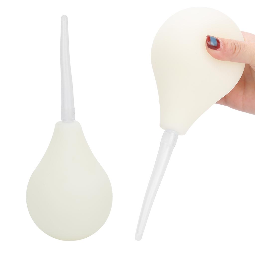 224ML Silicone Vaginal Douche Anal Douche Ball Type Soft Elastic Enema Cleaner Tool
