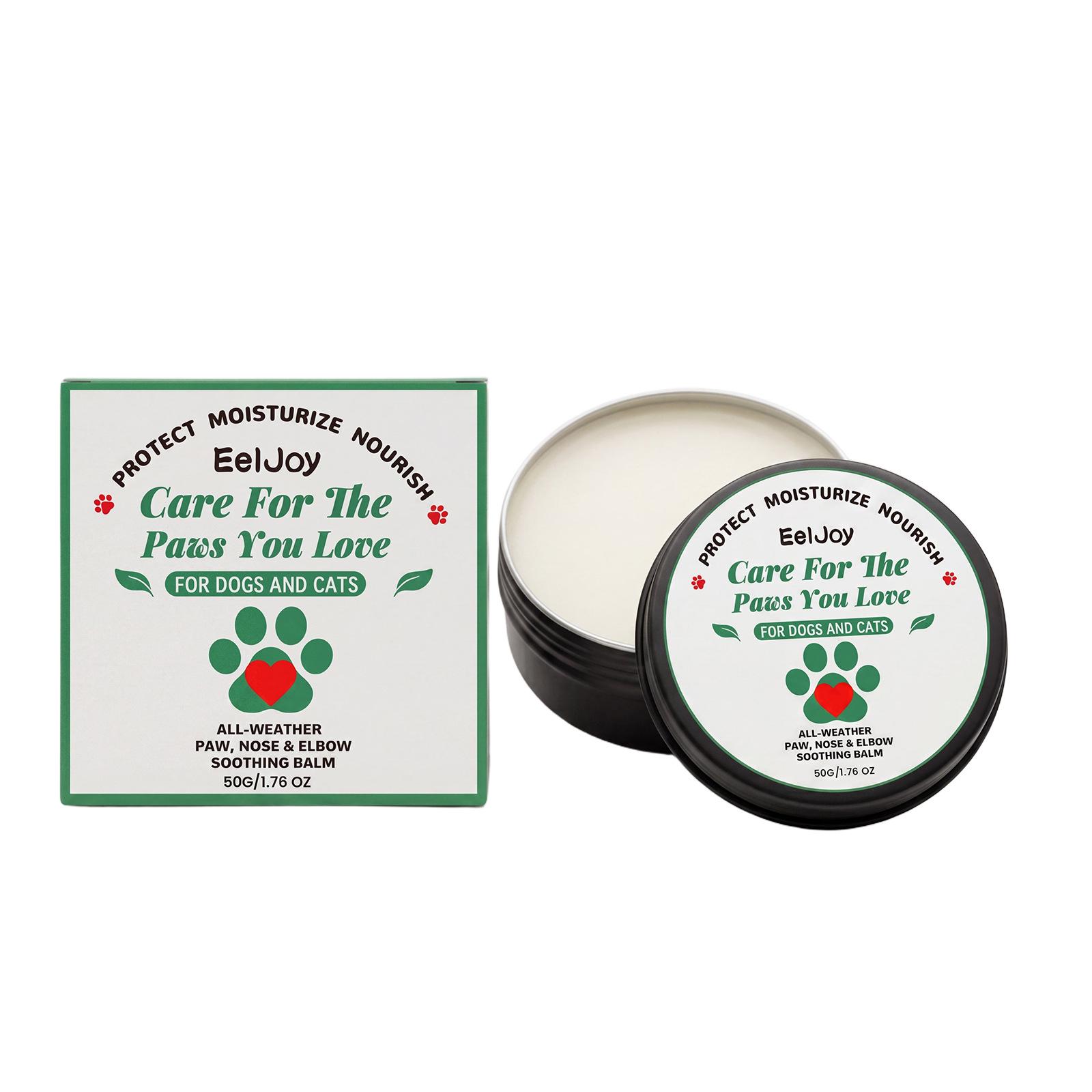 EELJOY Pet Paw & Nose Moisturizing Wax for Cats & Dogs - Universal Protection & Care 50g
