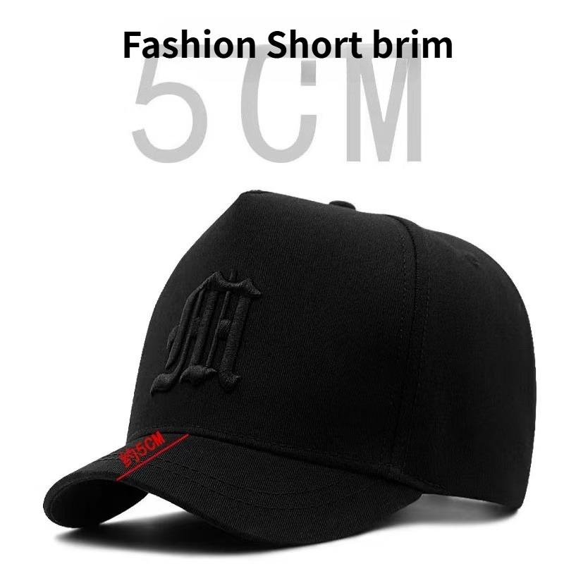 XXL 65cm Big Head Short Brim Cotton Baseball Caps Men Large Size High Top Sports Caps Hard Top Embroidery Trucker Cap Wholesale