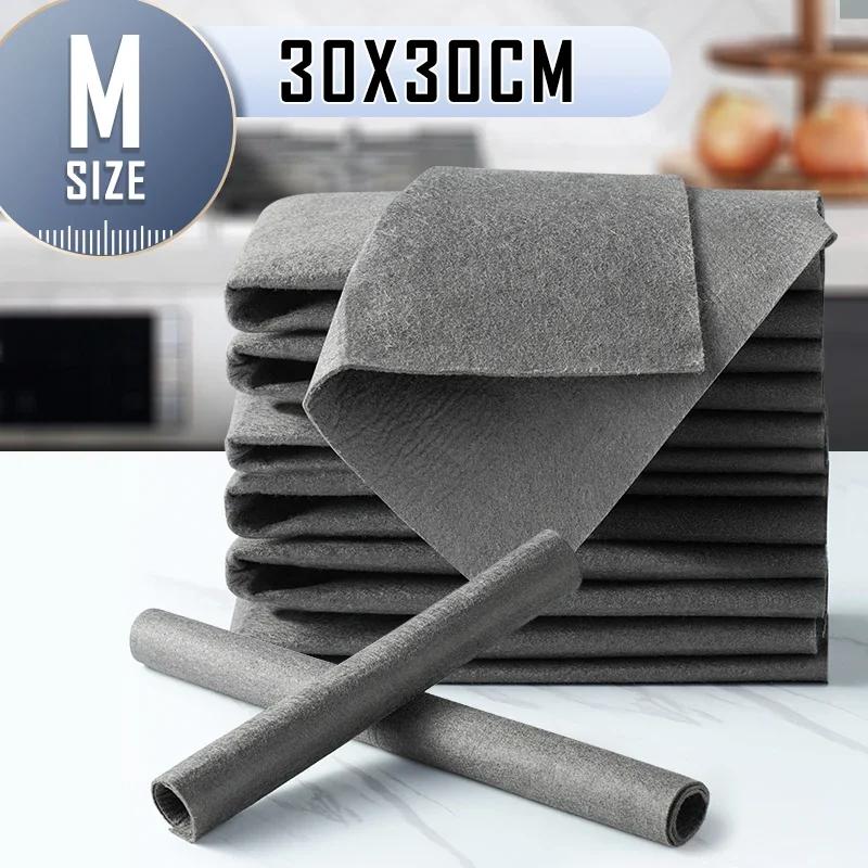 5PCS Magic Cleaning Cloths Washing Rags Car Window Mirror Wipe Towels Rag Microfiber Cleaning Cloths Household Auto Detailing