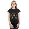 DC Comics Womens/Ladies Shazam Lightning Silhouette Cotton T-Shirt