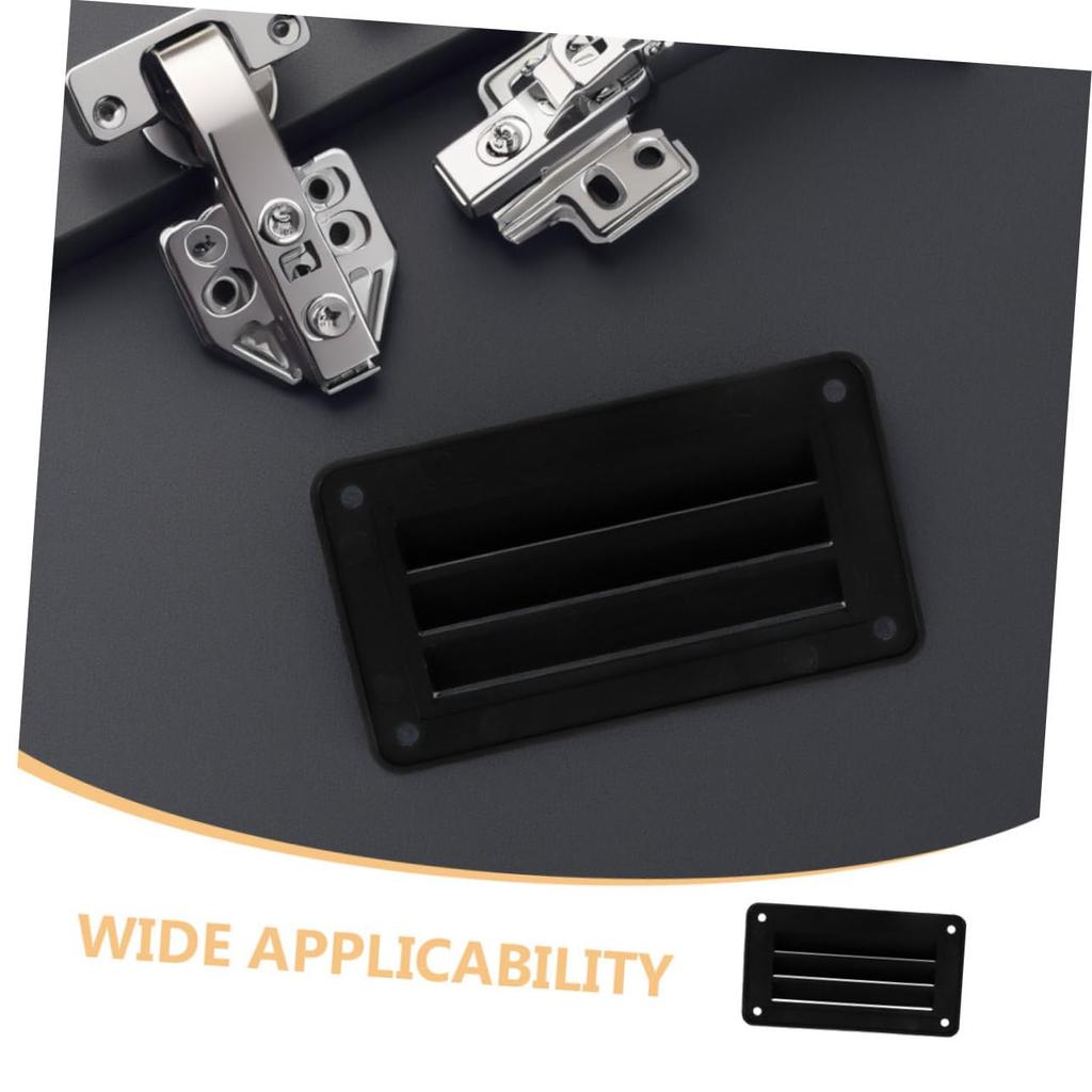 LOORGVEL 2 Vent Window Louvered Plastic Vent Cover Campi