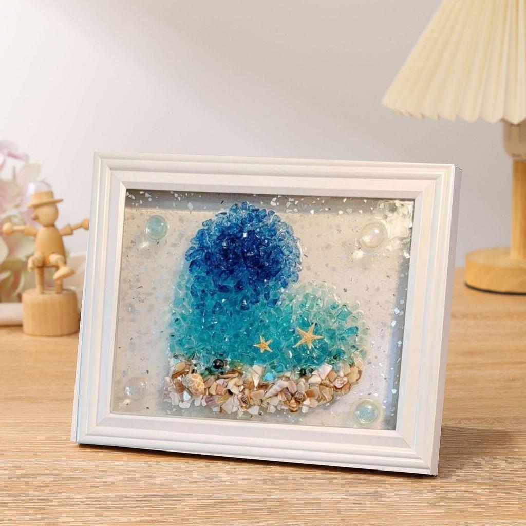 DIY Treibglas Resin Art Set - Ozeanmalerei Bastelset