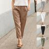 Trousers Mid Waist Universal Cotton Women Clothing Pencil Pants for Summer