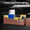 -Center Console Car Seat Side Organizer For BMW 5 Series G60 2024 Central Storage Box For Keys Phone Holder Organizer Accessorie
