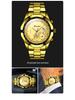 Men's Luminous Waterproof Automatic Calendar Watch with Large Dial
