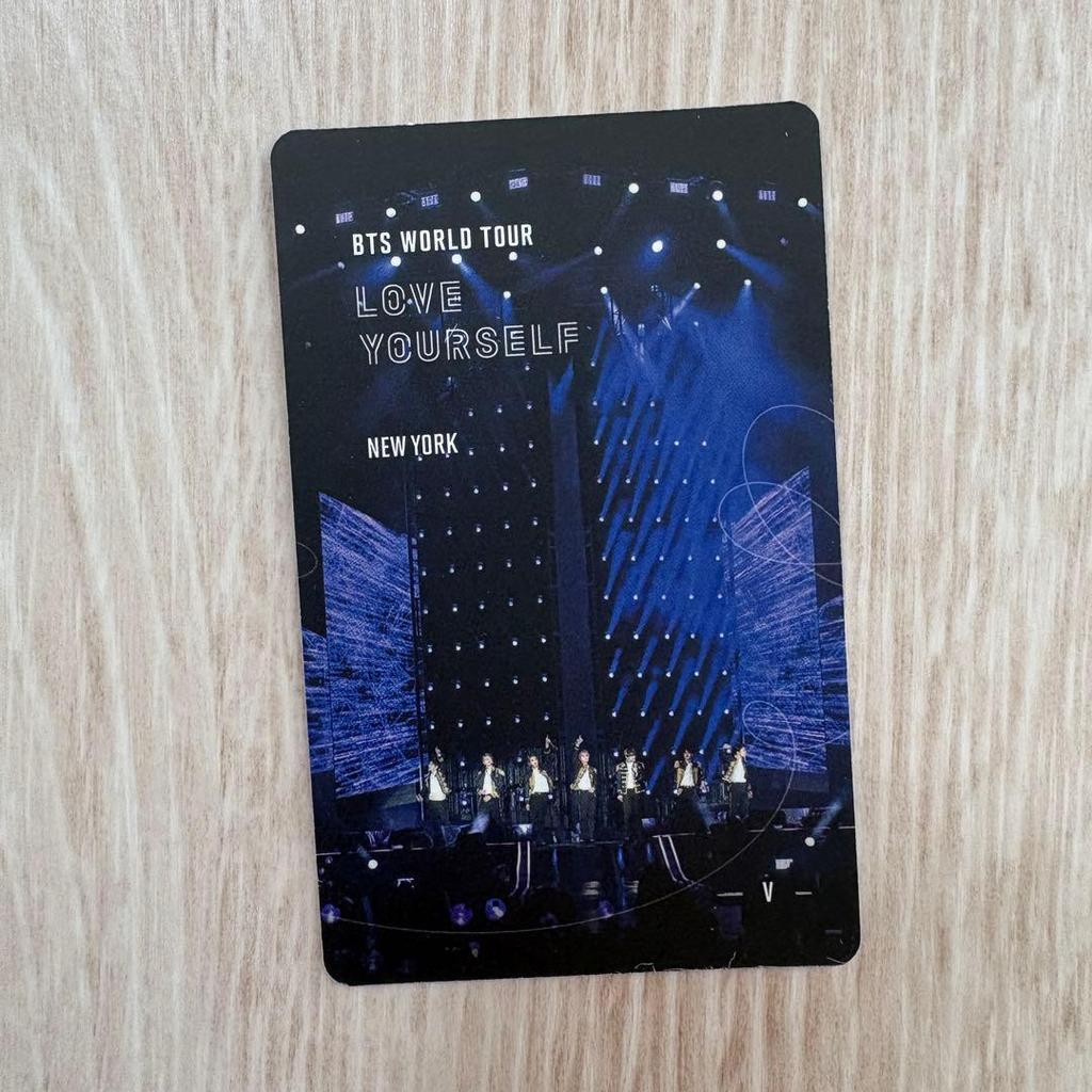 [USED] Ra-73BTS Bangtan Boys LYS Blu-ray NY Photocard V