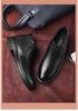 Men's High-Top Chelsea Ankle Boots - Slip-On, Leather, Casual Winter Workwear.