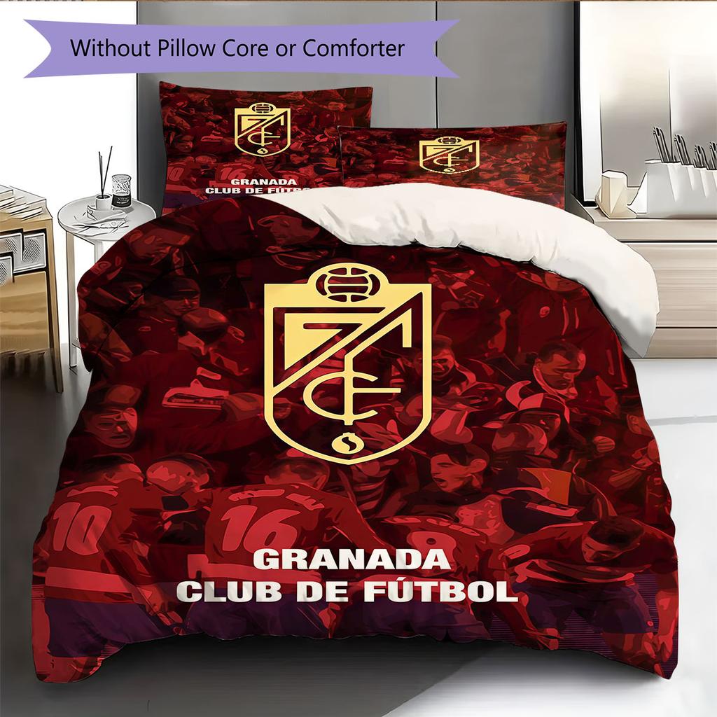 Granada Force Bedding Quilt Set Quilt Cover Pillowcase Home Decoration Birthday Gift (1 * Duvet Cover + 2 * Pillowcase, Without Core)