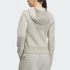 adidas Fos Future Style Knit Casual Sports Hooded Loose Zip Long Sleeve Jacket Women Jackets KC2715