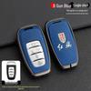 High-End Metal Key Case for Hongqi H9/H5/H7/HS7 - Full Wrap with Buckle Button for 21 Models