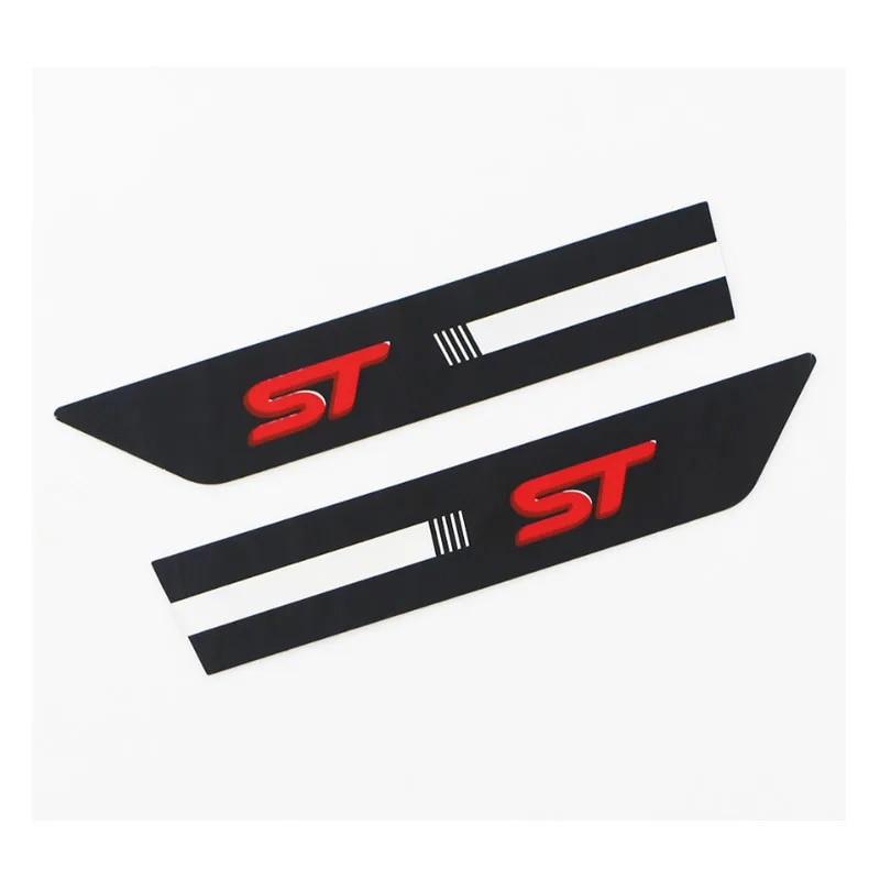 Car ST Side Fender Sticker Fit for Ford Focus 2 3 4 MK2 MK3 Fiesta Mondeo Escape Kuga EcoSport Explorer Edge Fusion Accessories
