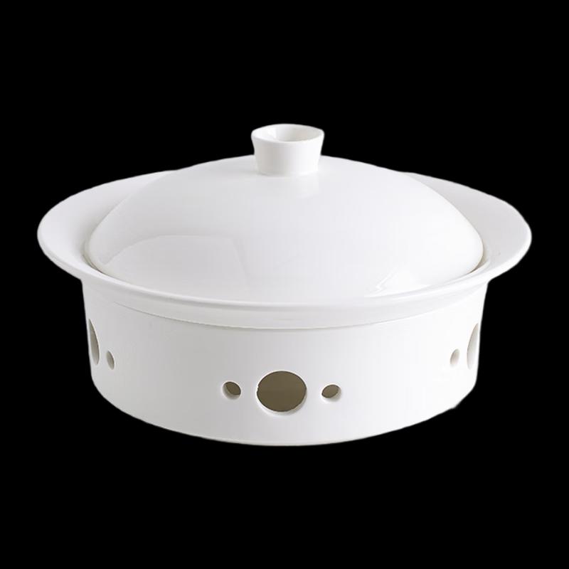 Керамическая подставка для подогрева свечей в китайском стиле, сухая кастрюля/блюдо