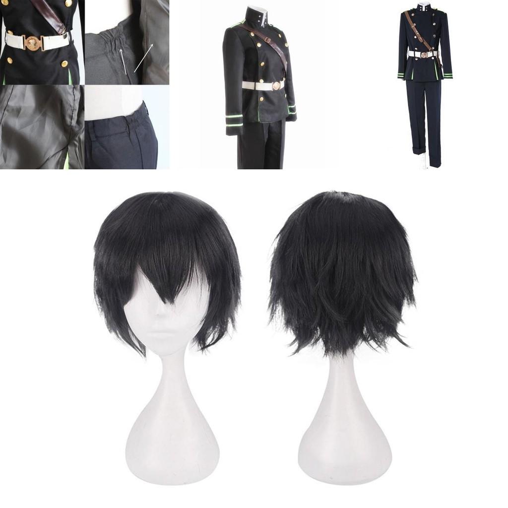 Prémiová sada cosplay kostýmu Seraph Of The End Yichir Yuichiro Hyakuya Army Uniform