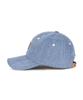 Bajal Va Square Denim Label Ball Cap Light Blue