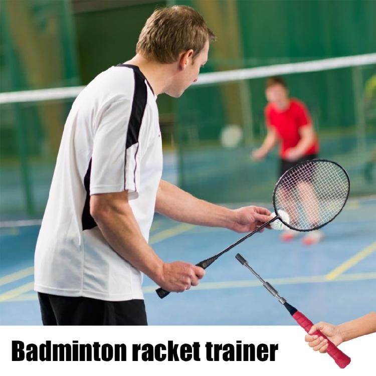 Swingový trenažér Správné badmintonové rakety Posilovací trenažér Nerezová tréninková pomůcka Pro efektivní nácvik švihu