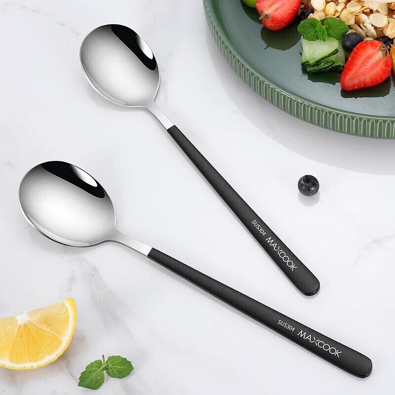 

MAXCOOK 304 Stainless Steel Dining Spoons
