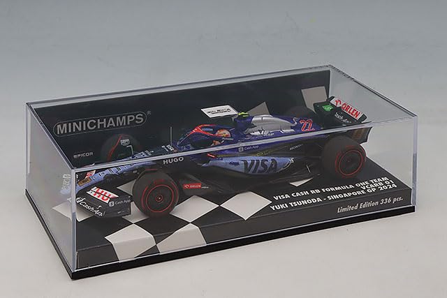 Minichamps Visa Cash RB F1 Team VCARB 01 2024 Singapore GP Yuki Tsunoda 1/43 #22
