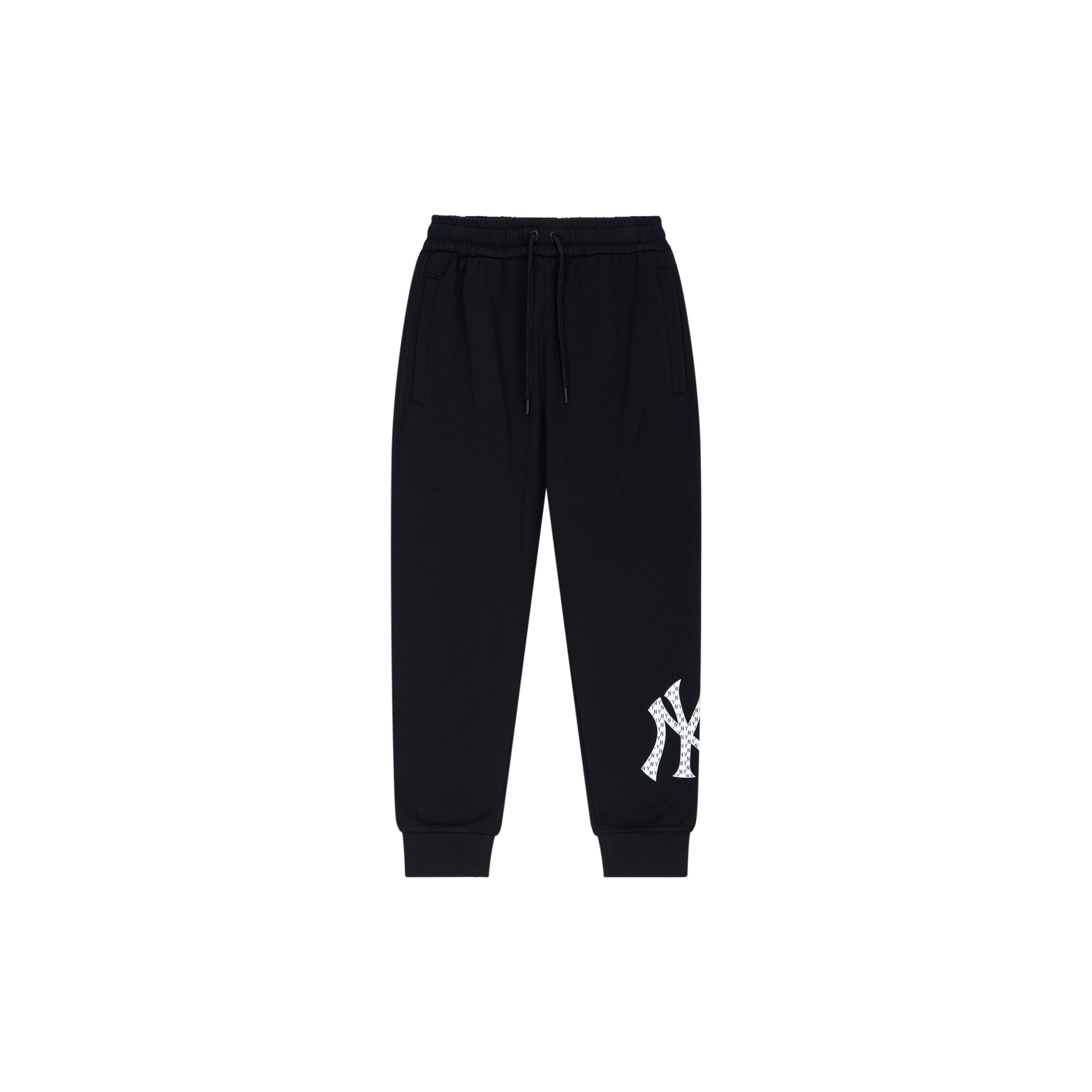 MLB SS24 Casual Pants Unisex Black 3APTM0341-50BKS XS