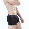 Pánské spodní prádlo ledově hedvábné prodyšné duté ultratenké sexy pánské boxerky