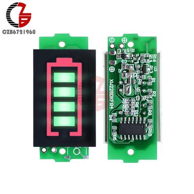 1S/2S/3S/4S/6S/7S Lithium-Batteriekapazitätsanzeige Auto Motorrad Voltmeter Spannungsmesser Leistungsspannungsprüfer Panel