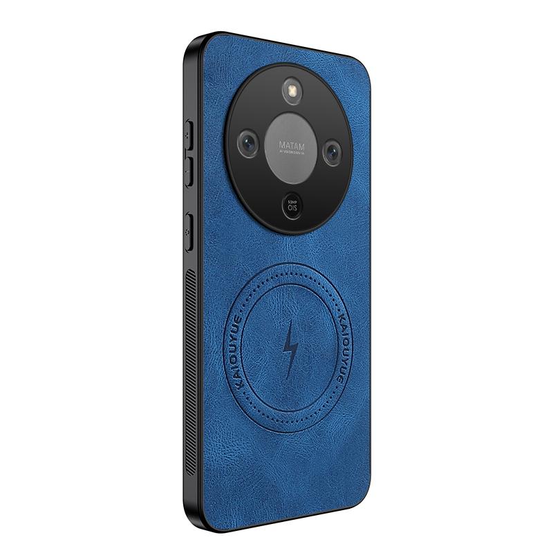 For Honor X9D Magnetic Protector Phone Case For Honor X9D Sheepskin Leather Back Cover For Honor X9D Soft Lambskin Shockproof