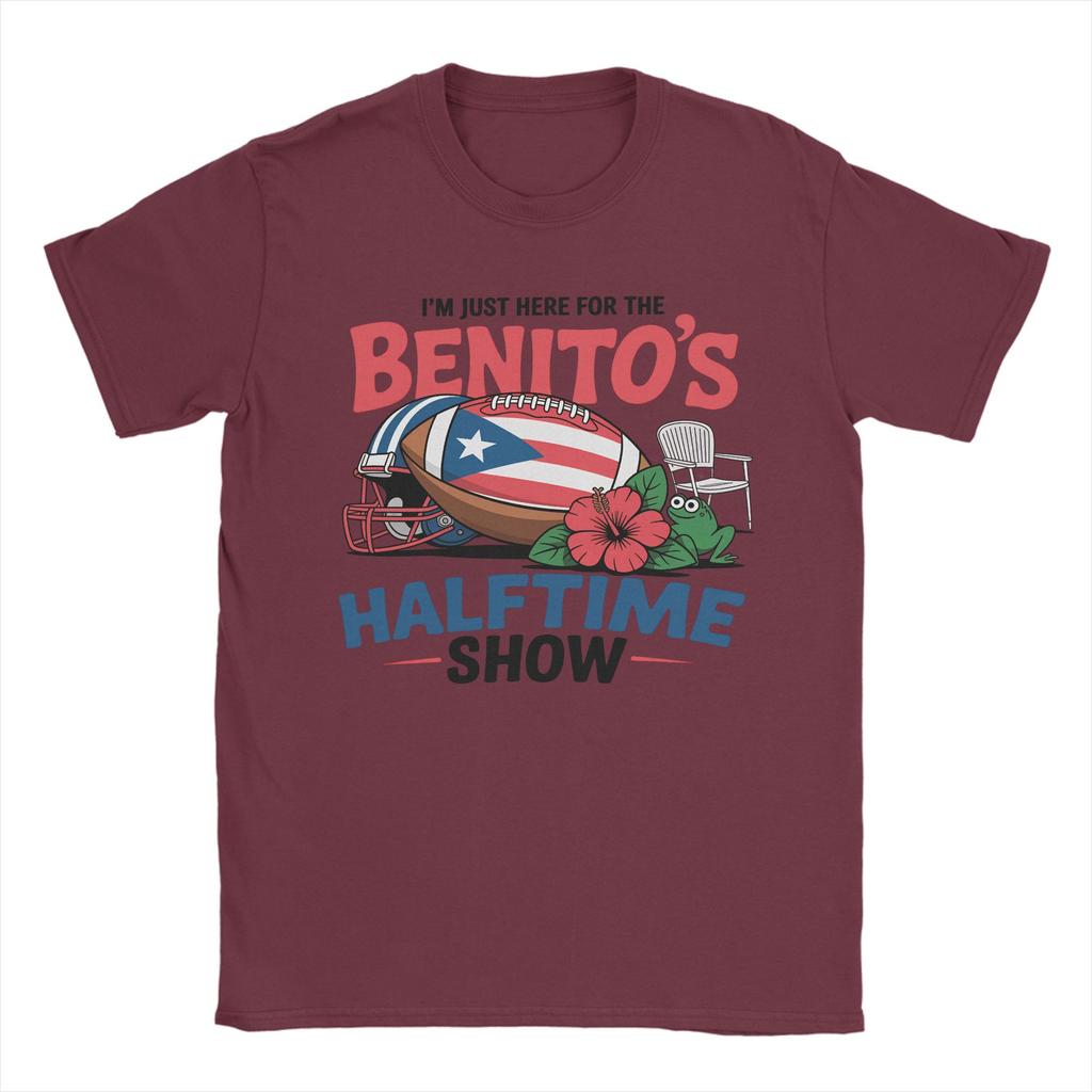 Unisex Women New Arrival Bads Bunnys Benito Bowl Halftime Show Tee T Shirt Cotton Tshirts Clothes