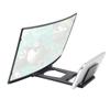 New L6 12-Inch Curved Mobile Phone Screen Amplifier for a Wide Field of View