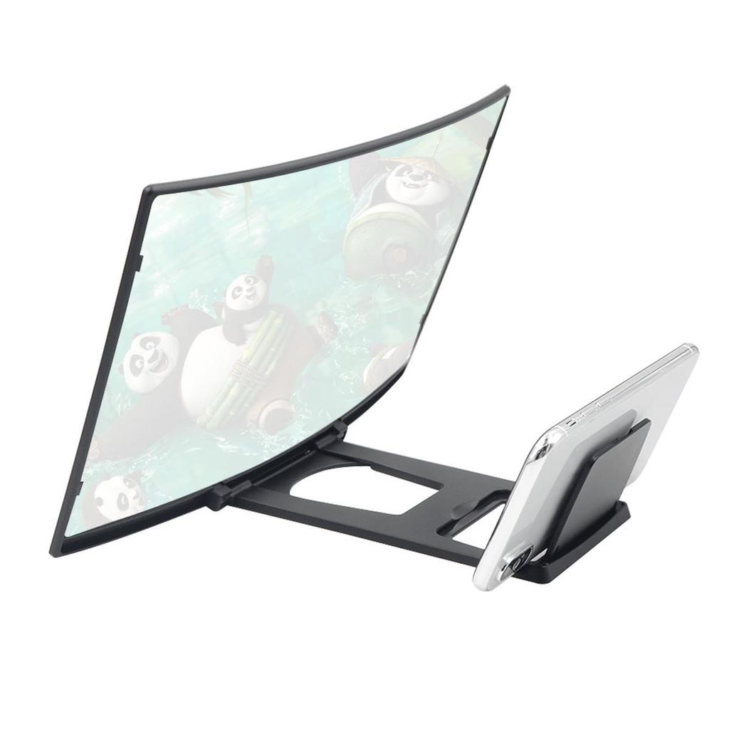 New L6 12-Inch Curved Mobile Phone Screen Amplifier for a Wide Field of View