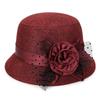 Spring and Summer New Linen Sunshade Hat Ladies Sunscreen Princess Large Flower Pot Cap