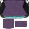For Leapmoto C10 C16 C11 B10 B01 Lafa 5 Car Rear Trunk Liner Cargo Boot  Mat TPE Trunk Mat Floor Tray Rear Seat Backrest Pad