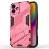 For iPhone 16 Plus Case PC+TPU Shockproof Phone Cover with Kickstand