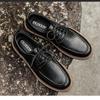 New Men Shoes  Casual Shoes Men Genuine Leather Shoes Work Boots Business Casual Sneakers