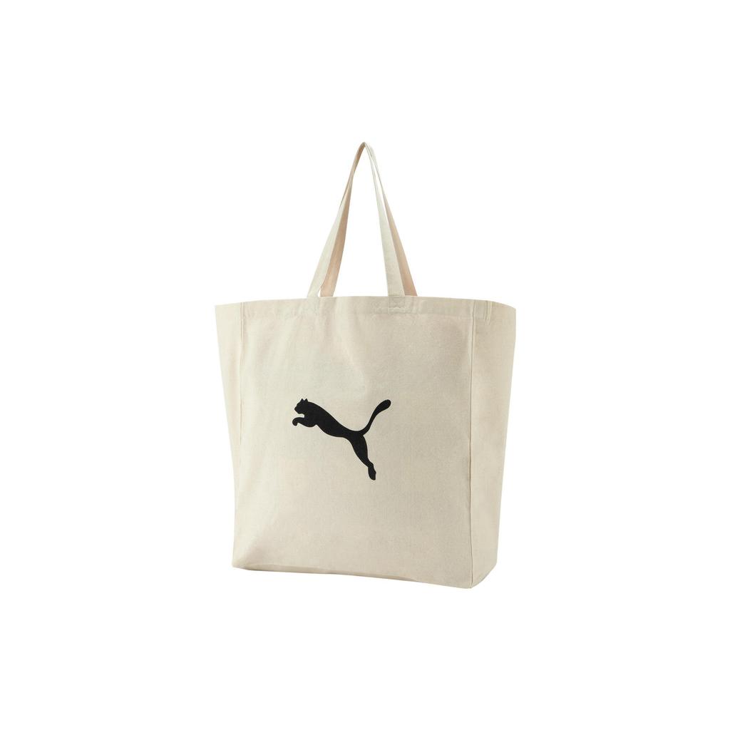 New PUMA Canvas Fabric Canvas Bag Shoulder Bag Handbag Regular Unisex White 932996-01