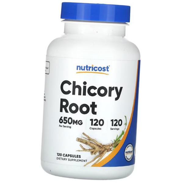 Экстракт Корня цикория, Chicory Root 650, Nutricost  120капс (71647070)