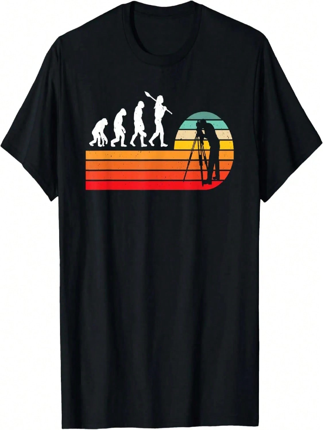 Surveyor Of Evolution Retro Surveyors Surveying Cartographer T-Shirt S разноцветный