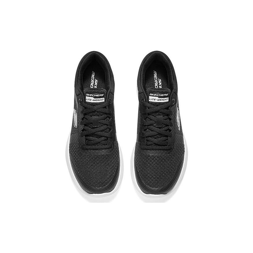 Skechers Skech-Air Dynamight Comfortable Fabric Low-Top Running Shoes Women Sneaker Black 149757-BKW
