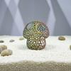Fish Tank Landscaping Ornament, Betta Shelter House Aquarium Decoration, Hollow PLA Material Safe Fish Habitat Accessory
