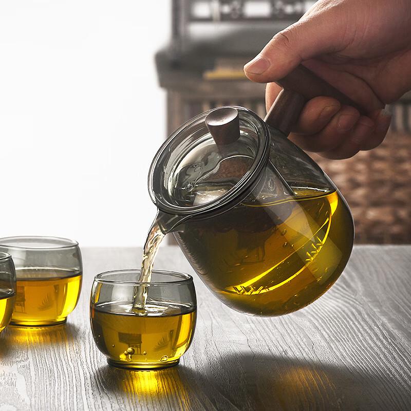 Shangqi Thickened Heat-Resistant Glass Teapot Set