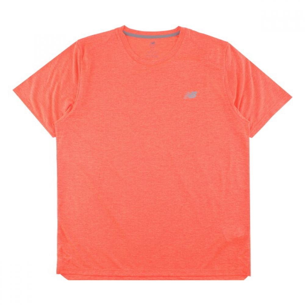 

New Balance Uni AThleTic ShorT Sleeve T shirT Nbnef36701 S(90)