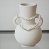 Cotoit Knutpunkt Pärlhalsband Kort(6 mm)