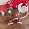 Christmas 3D Deer Hair Clip Headband for Girls