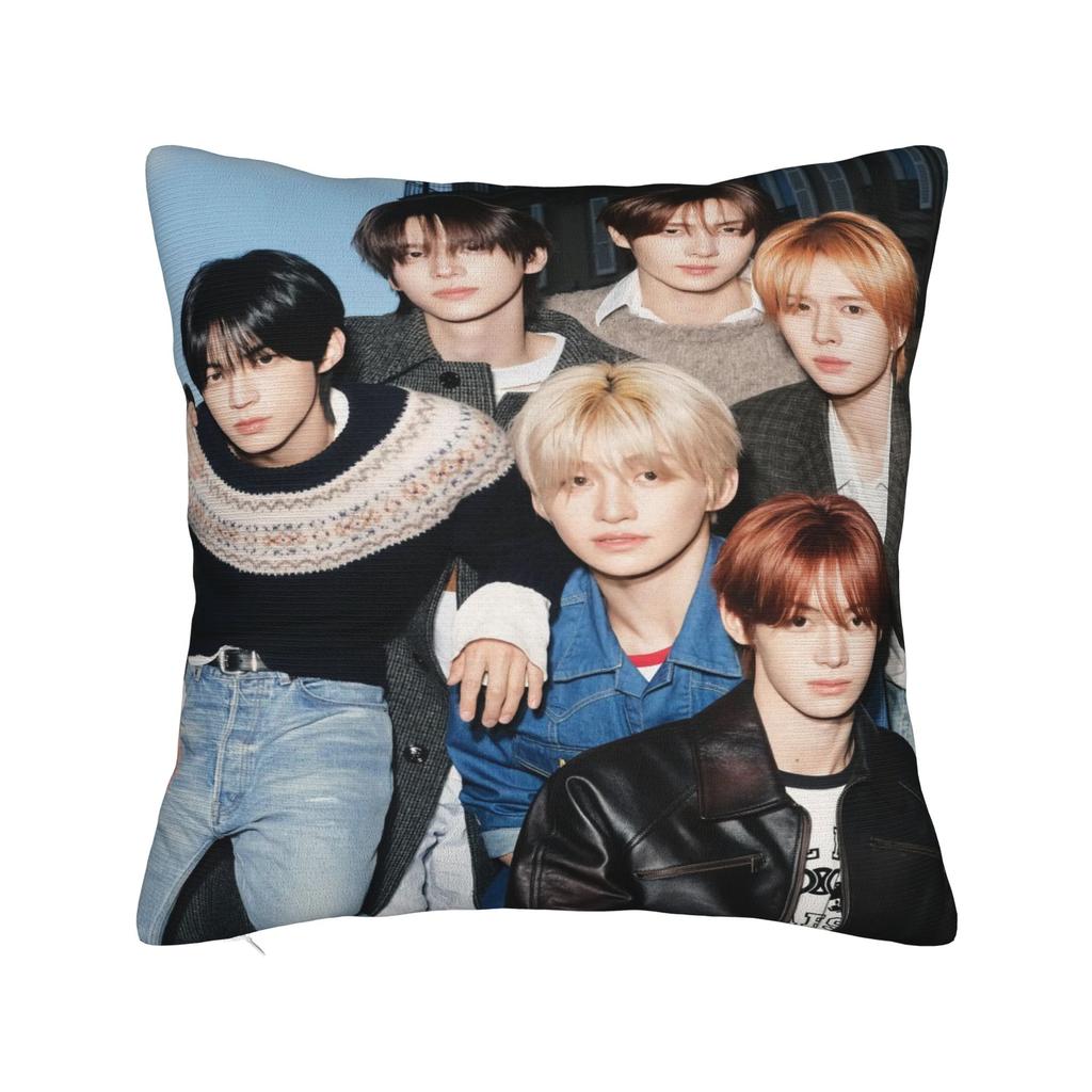 TWS Boy Group Pillow Case Design Pillow Cover For Living Room Chair Kawaii Pillowcases
