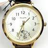 Watch Snoopy Bellows Belt Analog Metal Band Gold Brown [Fieldwork] PNT027-3 Women's