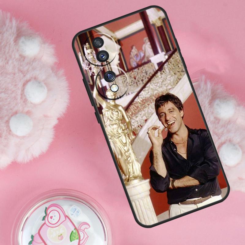 Scarface Tony Montana Case For Honor Magic 7 Lite 5 6 Pro Honor 200 50 70 90 Lite X9b X9a X8b X8a X8 X9 X9c Cover
