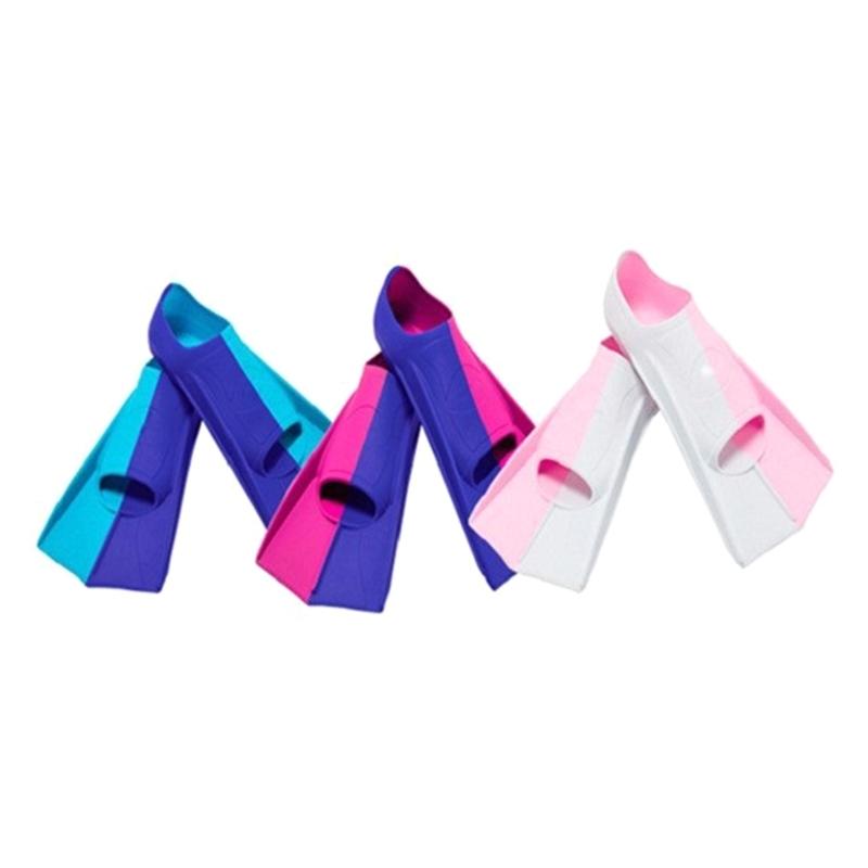 Swimming Fins Comfortable Silicone Scubas Diving Fins Adult Childrens Swimming Fins Starter Swimming Training Equipment