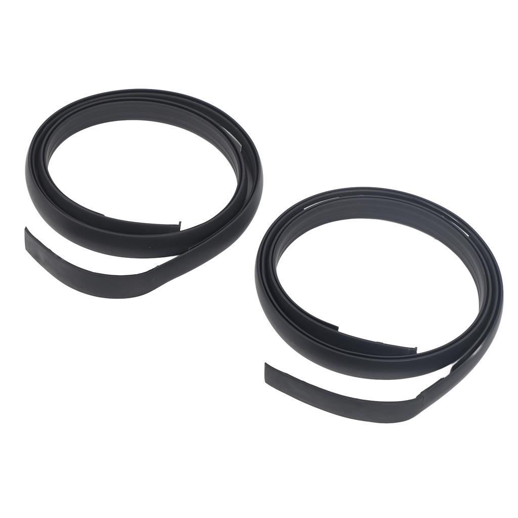 2PCS Roof Drip Molding Left Right Rubber Increased Safety 75551?04061 Roof Moulding Trim Seal for